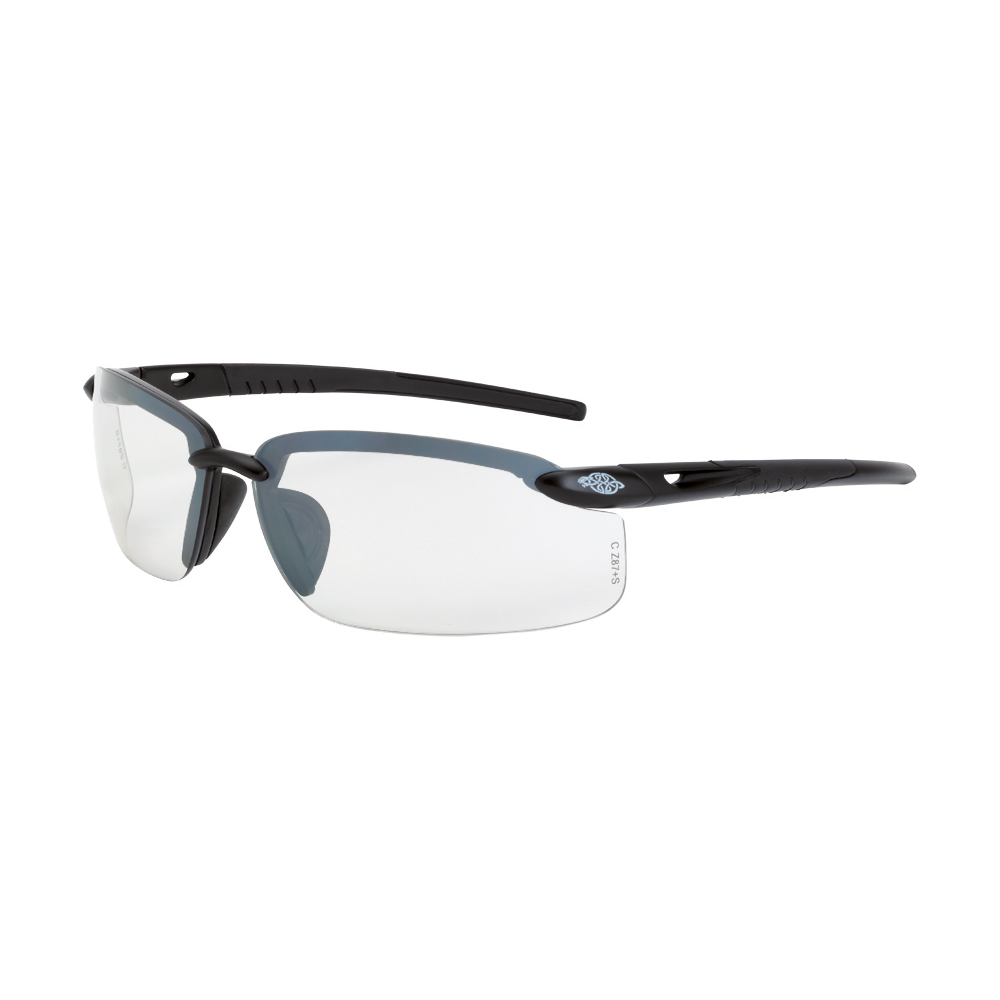 ES5 Premium Safety Eyewear - Shiny Pearl Gray Frame - Clear Lens - Clear Lens